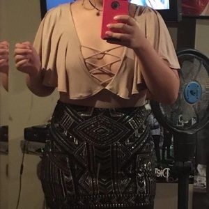 Off shoulder bodysuit